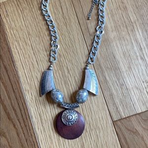 Silver necklace